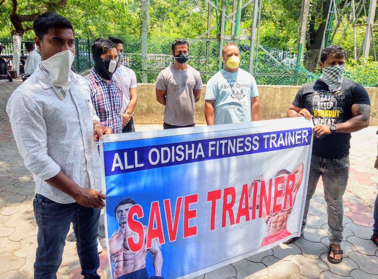 Fitness Trainer Association in Odisha demand the opening of gym & fitness centre