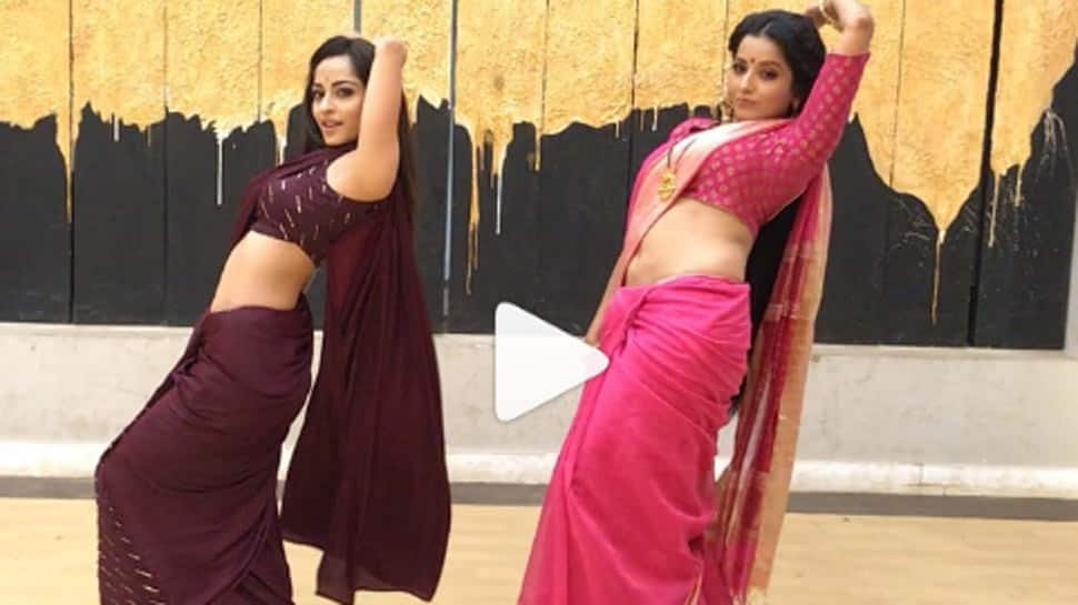 Monalisa and Niyati Fatnani&#039;s sassy dance on Katrina Kaif&#039;s &#039;Aithey Aa&#039; song resurfaces on internet - Watch