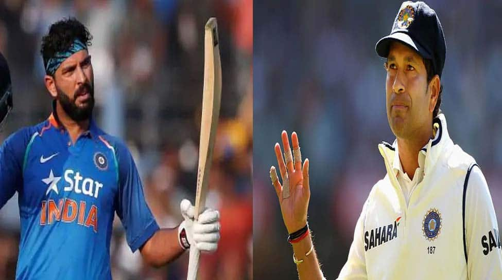 Yuvraj Singh challenges Sachin Tendulkar to break his record of 100 in kitchen