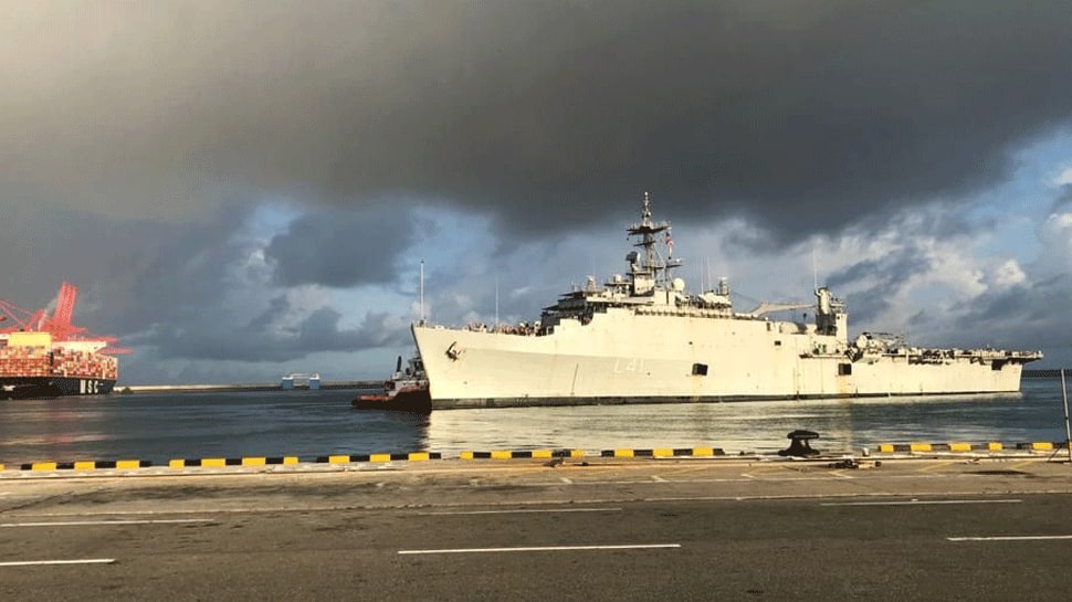 INS Jalashwa to evacuate 700 Indians from Sri Lanka on Monday