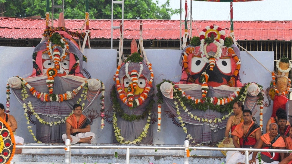 Rath Yatra 2020: Deba Snana Purnima festival of Holy Trinity begins in Puri — Check photos