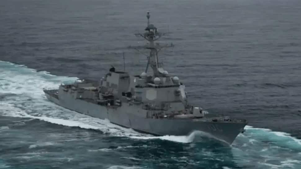 US Navy Theodore Roosevelt returns to sea after being sidelined due to coronavirus COVID-19