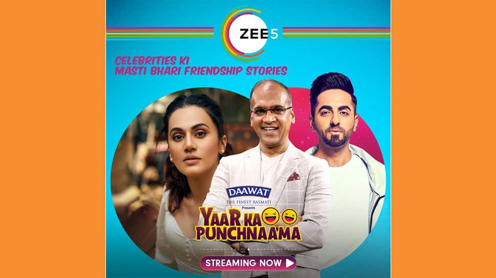 ZEE5 launches new celebrity chat show &#039;Yaar ka Punchnama&#039;; continues to urge consumers to stay home - Watch promo