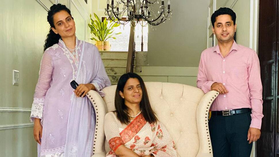 Kangana Ranaut’s décor for sister Rangoli Chandel’s exquisite new house sets an example of ‘vocal for local’!