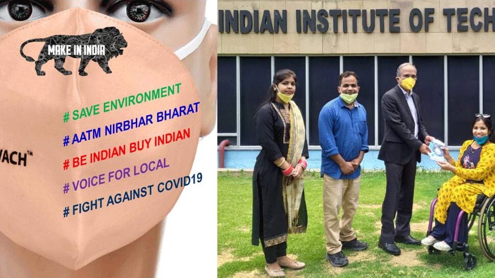 Kawach mask, a product of IIT Delhi startup ETEX, training and boosting employment for society, making people ‘Aatm Nirbhar’