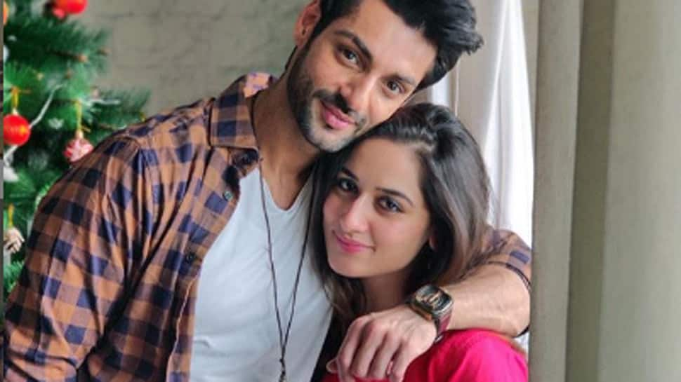 TV actor Karan Wahi and ladylove Uditi Singh's romantic picture album