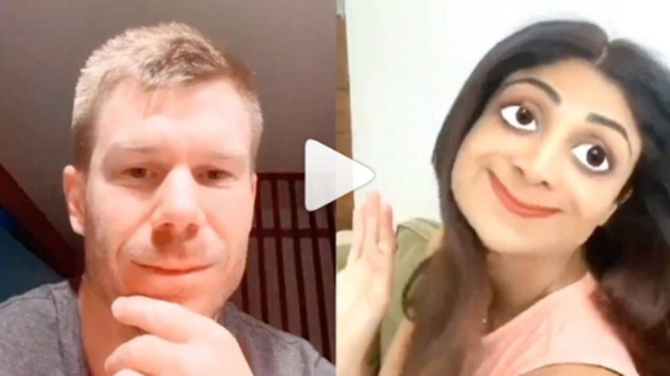 Viral video: David Warner&#039;s hilarious TikTok duet with Shilpa Shetty will make you ROFL - Watch