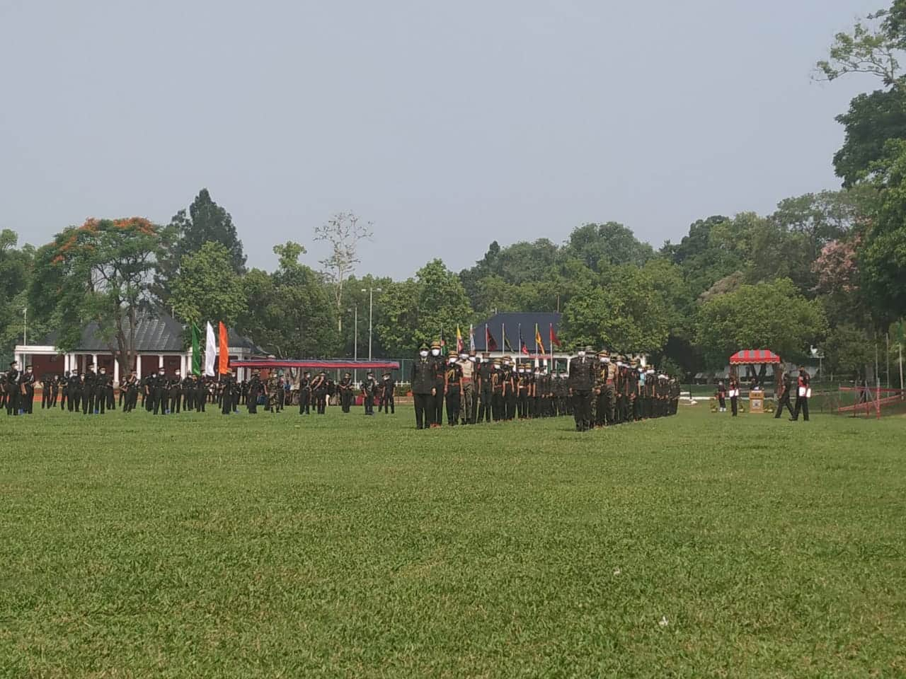 Pipping ceremony held during Passing out Parade (PoP) in Dehradun