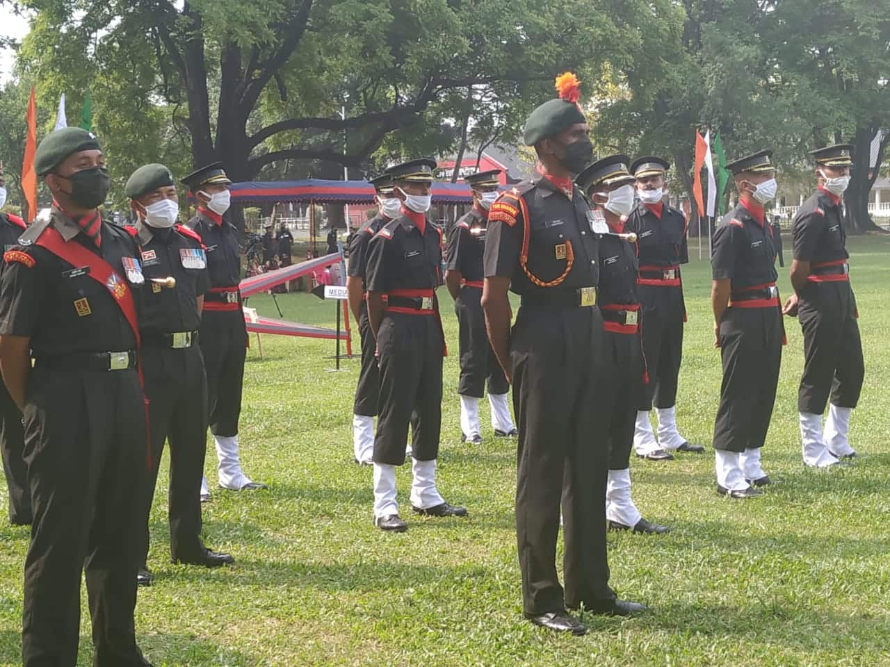 Pipping ceremony held during Passing out Parade (PoP) in Dehradun
