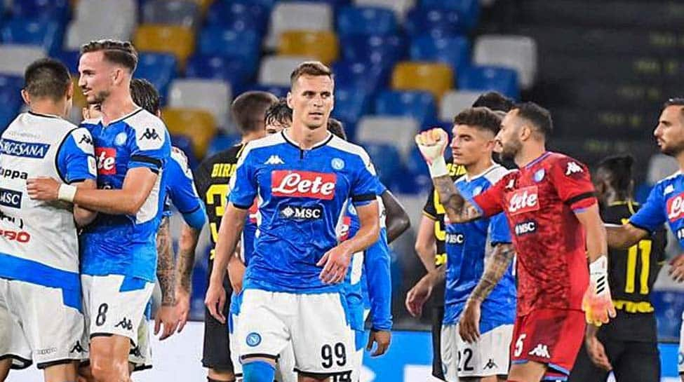 Napoli reach Coppa Italia final as  Dries Mertens breaks club record