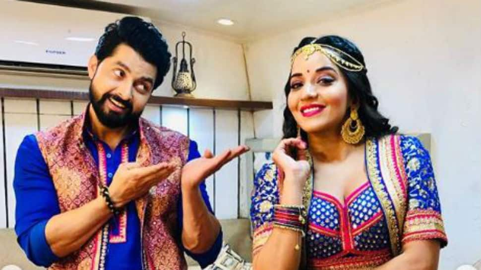 Bhojpuri queen Monalisa and husband Vikrant bring happy vibes to Instagram with these pics