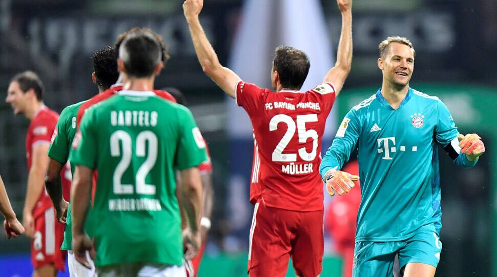 Bayern Munich win historic 8th consecutive Bundesliga title 