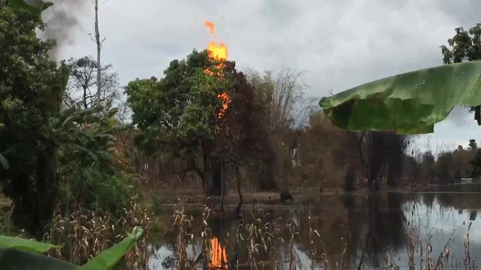 Fire continues to rage at gas well in Assam&#039;s Tinsukia