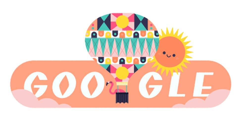 Google marks start of summer in northern hemisphere with doodle