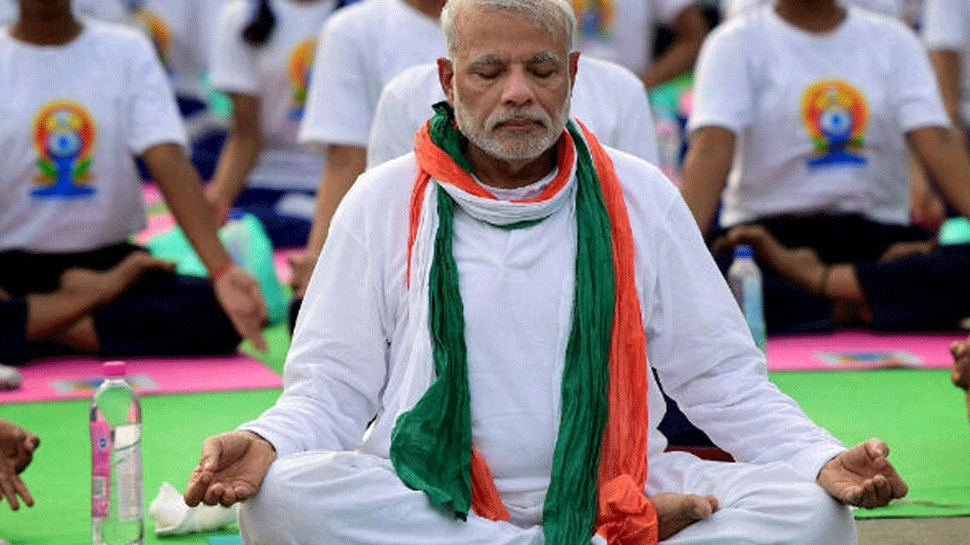 PM Narendra Modi to address nation on International Yoga Day on June 21; 10 million people likely to perform Surya Namaskar