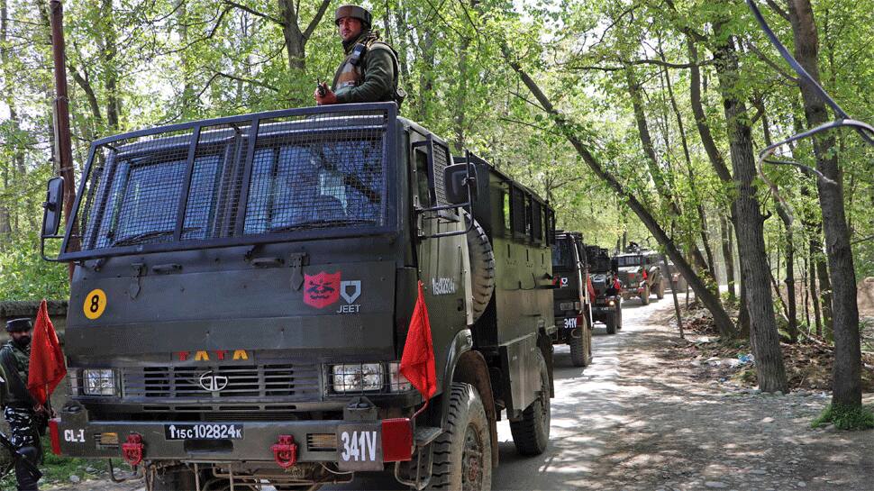 Terrorist hideout busted in Harwan village in Jammu and Kashmir&#039;s Srinagar; grenades, AK magazine recovered