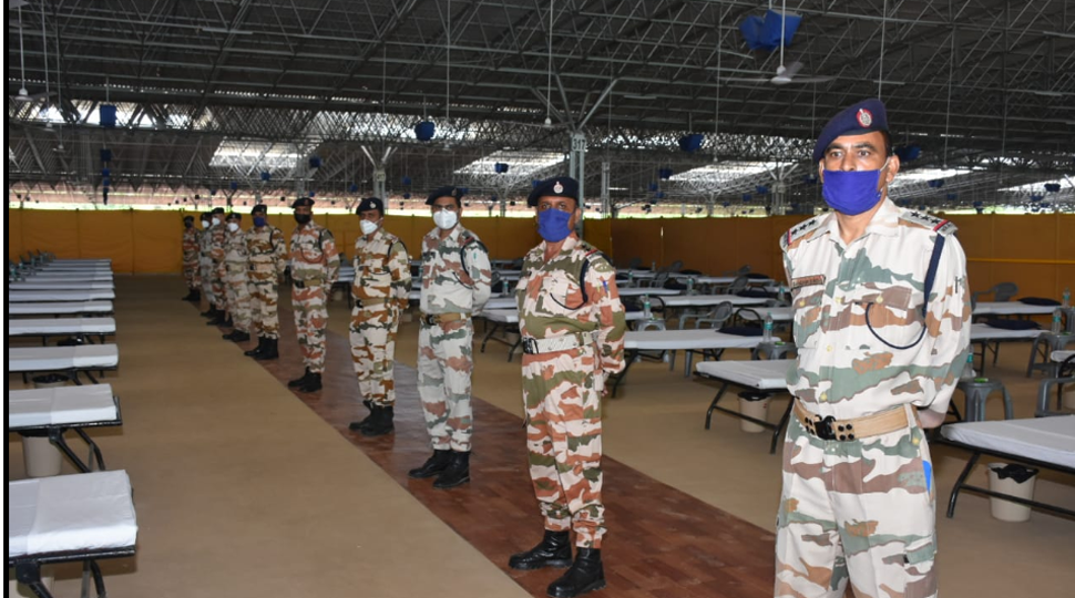 ITBP takes over Delhi&#039;s largest Covid Care Centre at Radha Soami Satsang Beas 