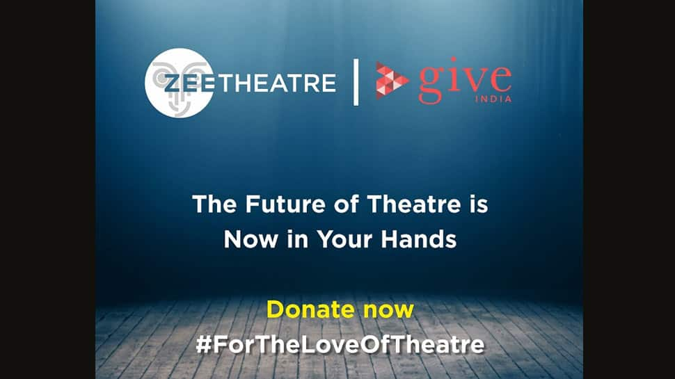 Zee Theatre gives back to the Theatre Community affected by the pandemic