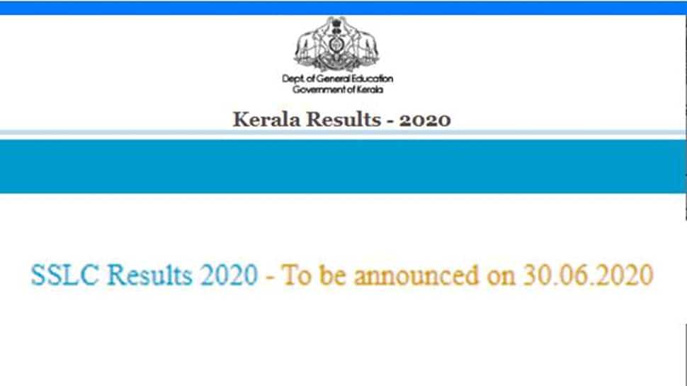 Kerala SSLC results 2020: Know how to check result online at keralaresults.nic.in