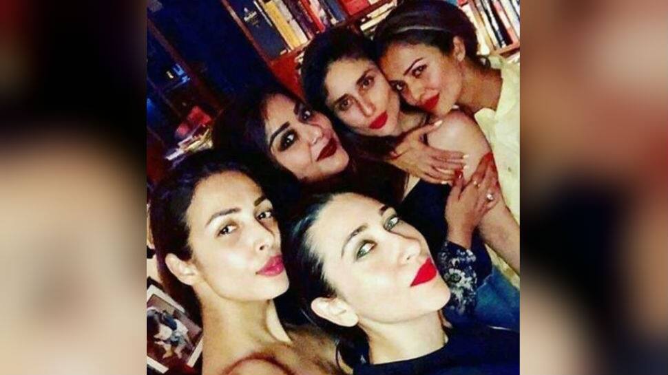 Bffs that pout together stay forever: Malaika Arora on old pic with Kareena Kapoor, Karisma and Amrita