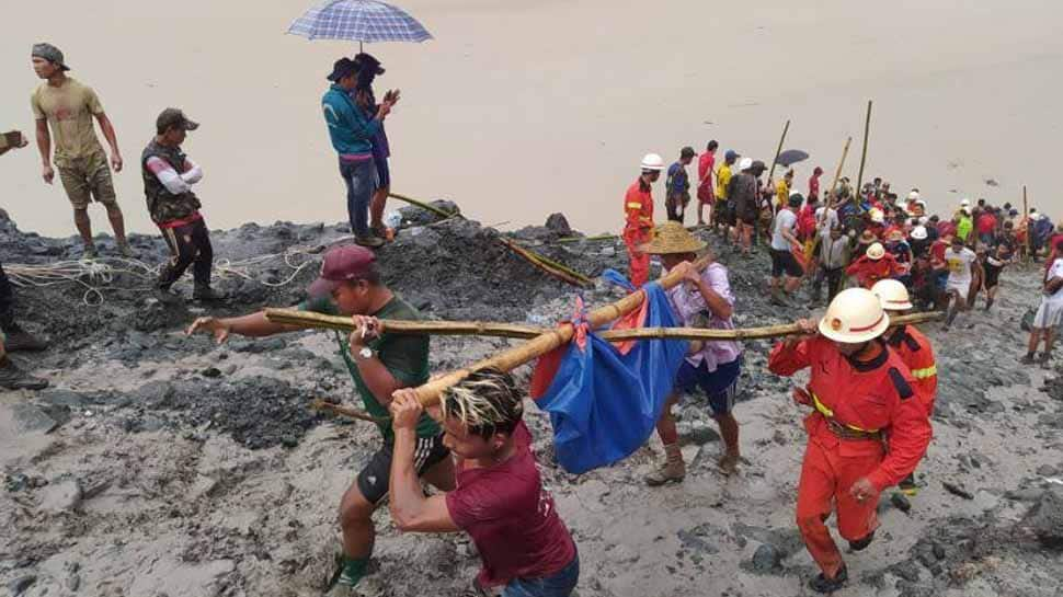 Landslide at jade mine in Myanmar, death toll surges past 100