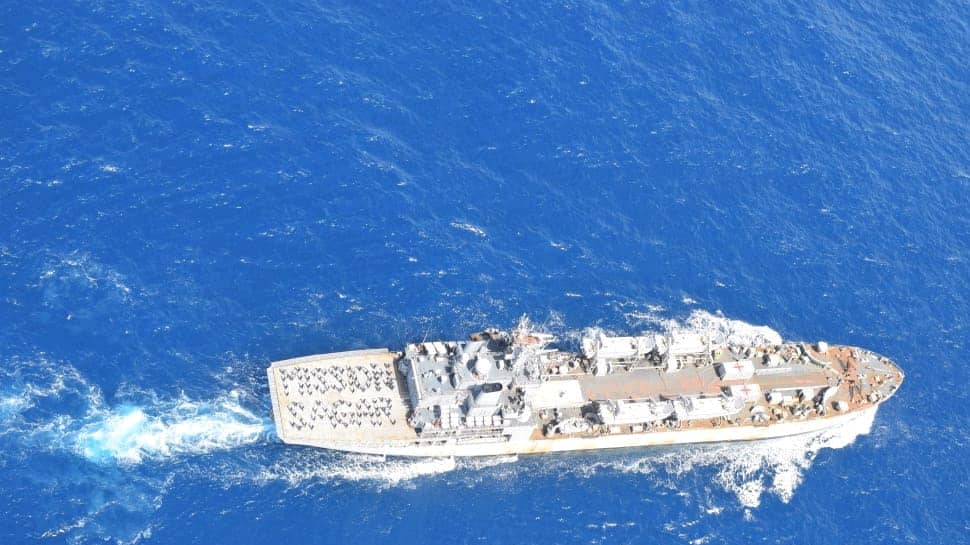 INS Kesari travels 7500 nautical miles, reaches out to 5 Indian Ocean nations to deliver COVID-19 aid