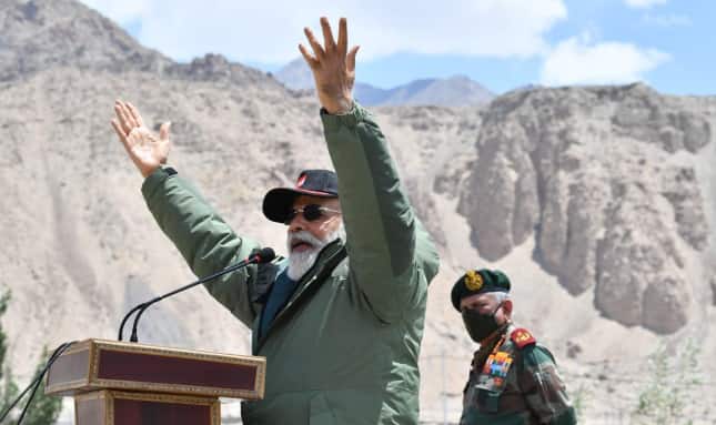 PM Narendra Modi&#039;s Ladakh trip a strong message to China, shows India&#039;s resolute stance on LAC standoff