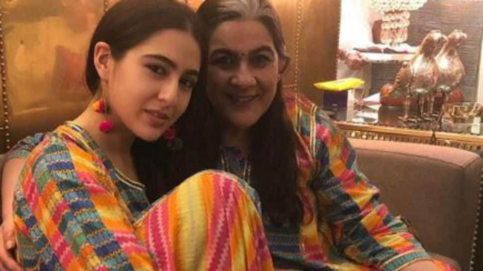 Sara Ali Khan strikes style symmetry with mom Amrita Singh