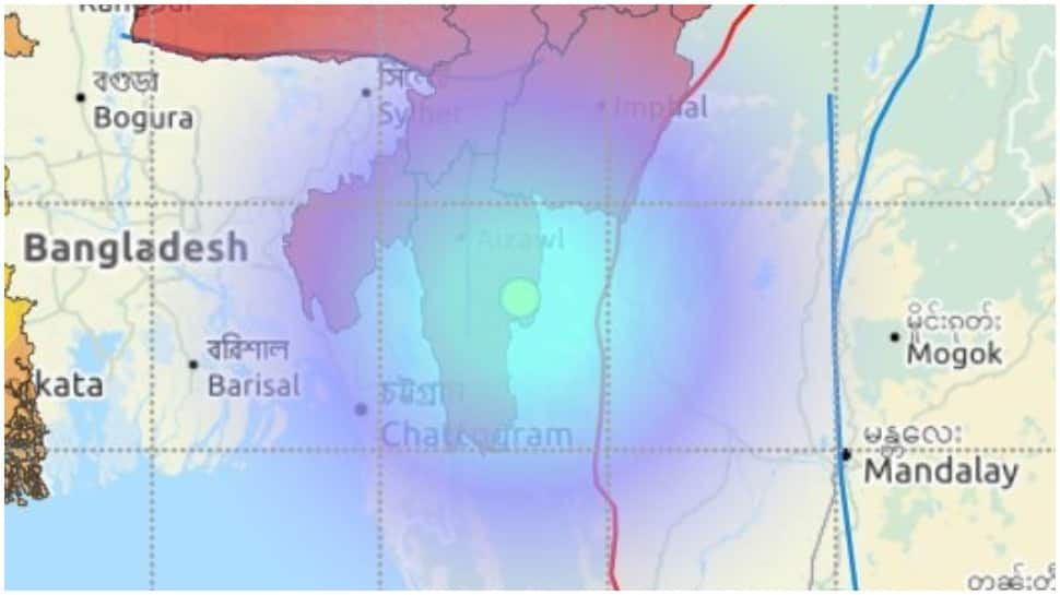 Magnitude 4.6 earthquake hits Mizoram, seventh in last two weeks