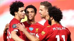EPL: Liverpool maintain 100 percent home record with 2-0 win over Villa
