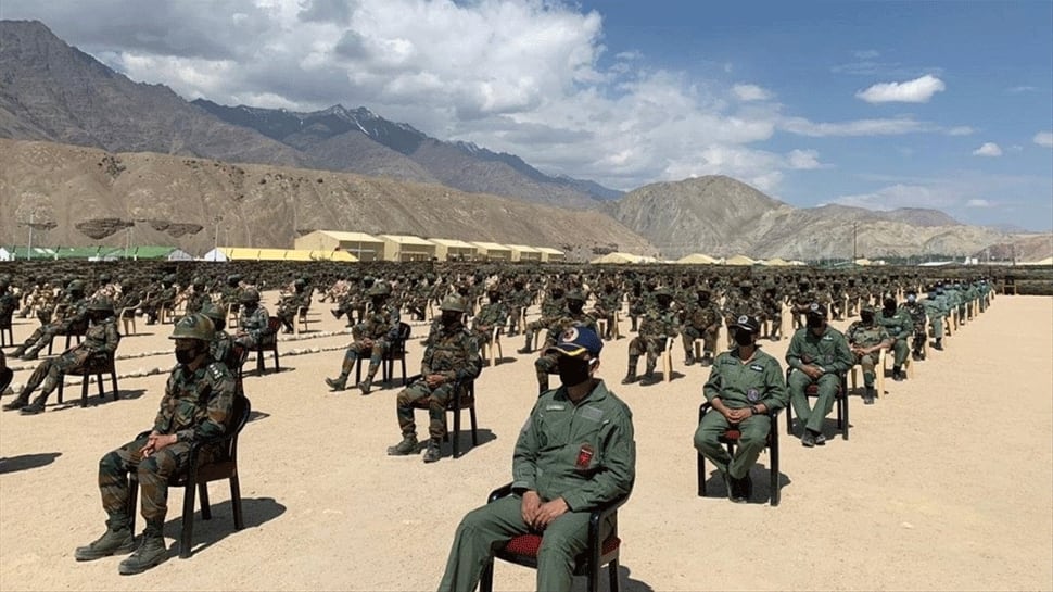 چین نے وادی گیلوان میں کم از کم ایک کلومیٹر کے فاصلے پر فوجیں واپس لے لیں
