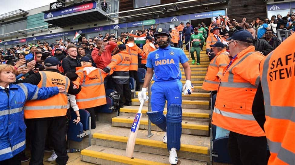 On this day in 2019, Rohit Sharma became first batsman to score five tons in single World Cup edition