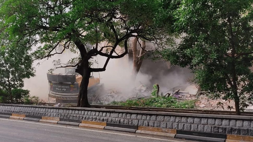 Telangana old secretariat building demolition begins, new one to be built in Saifabad