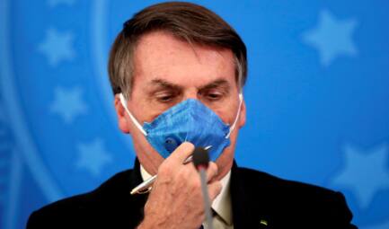 Brazil's President Jair Bolsonaro tests positive for COVID-19