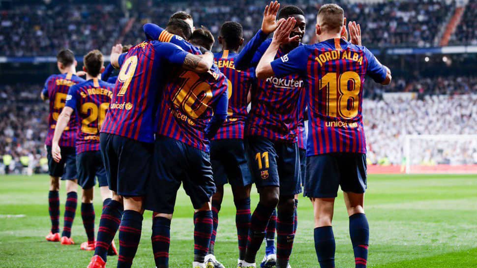Barcelona register 1-0 win to relegate city rivals Espanyol from La Liga