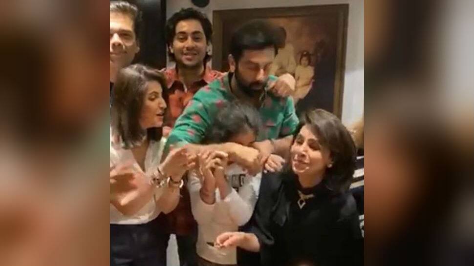 Karan Johar, Agastya Nanda join Ranbir Kapoor and Riddhima for Neetu Kapoor&#039;s birthday, see inside pics