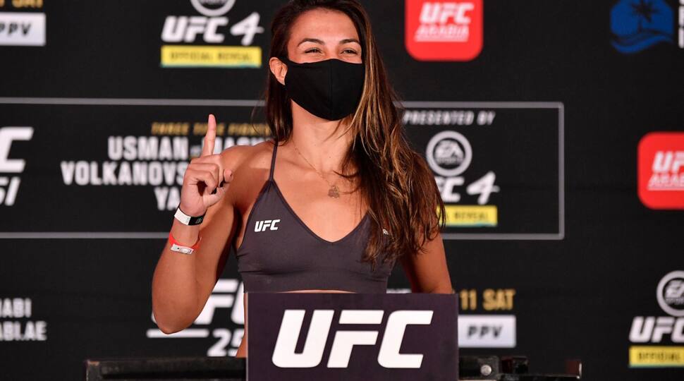 UFC 251: Amanda Ribas defeats Paige VanZant in women ...