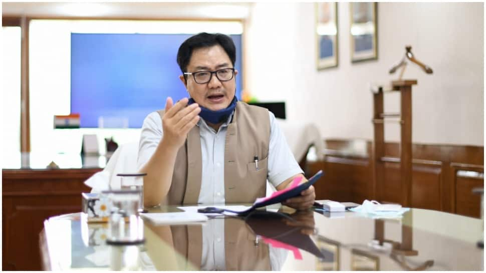 Kiren Rijiju interacts with Youth Affairs, Sports Ministers of 17 states, UTs to plan roadmap to further sports 