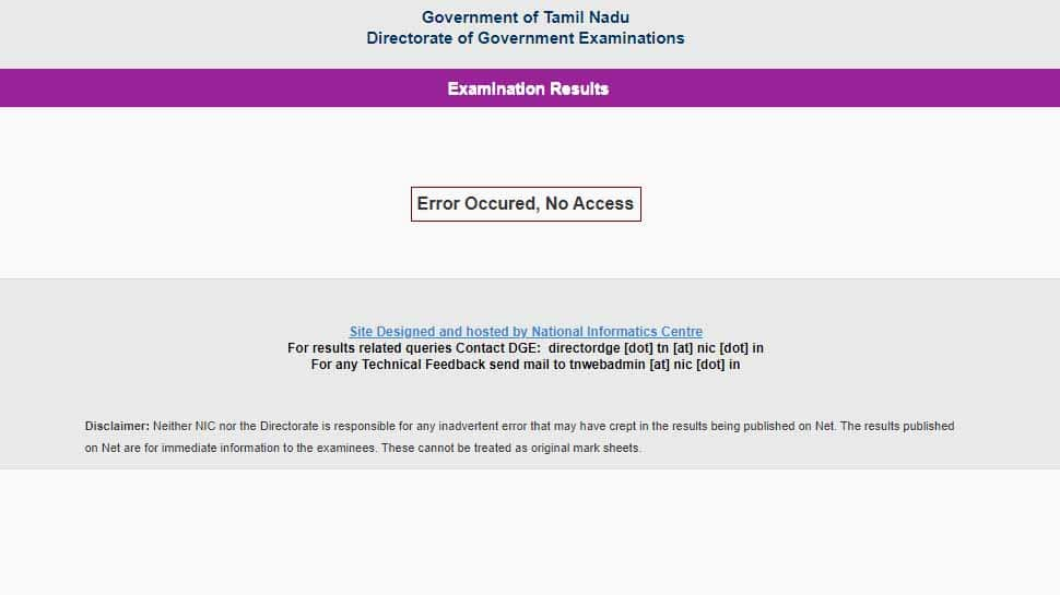 Tamil Nadu Board Class 12 Results 2020 soon, dge.tn.nic.in, tnresults.nic.in sites not opening, students advised to have patience, login later