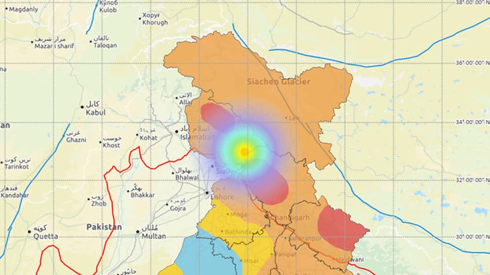 Earthquake of 3.9 magnitude jolts Jammu and Kashmir