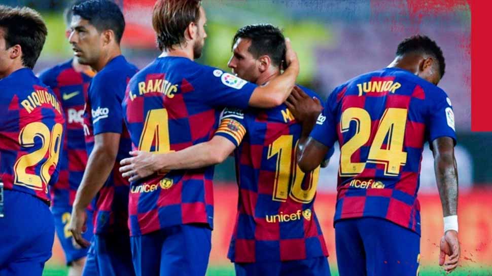 Barcelona lose to Osasuna at home, Luis Suarez fails to score, Lionel Messi fumes