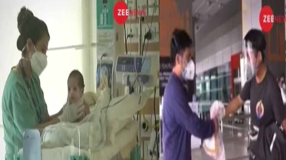 Baby undergoes surgery in Delhi, receives mother&#039;s milk from 1000 km away