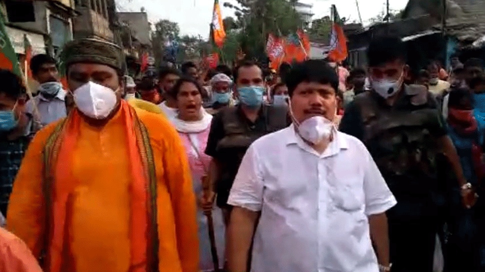 Crude bombs hurled at BJP rally in West Bengal’s Barrackpore, four injured