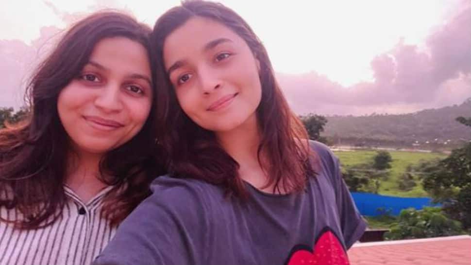 Alia Bhatt enjoys &#039;pink sunset and a cool breeze&#039; with sister Shaheen