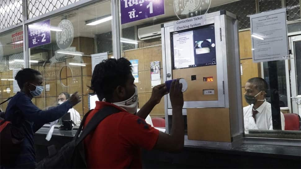 Railways implements contactless ticket checking, issues airport-like boarding passes at Prayagraj