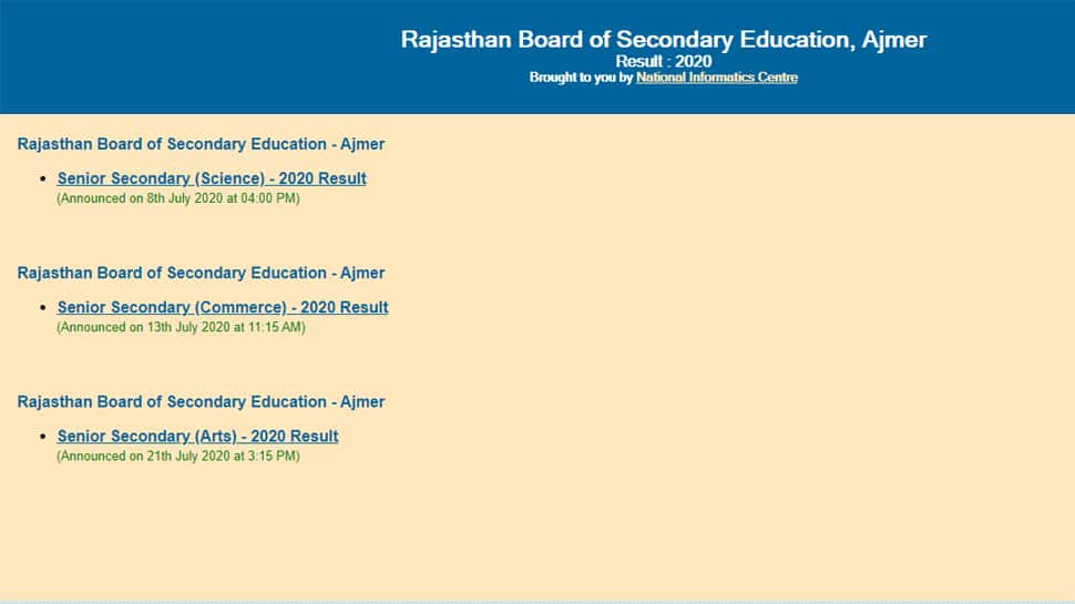 Rajasthan Board RBSE 10th results 2020 coming on rajresults.nic.in in 5 minutes