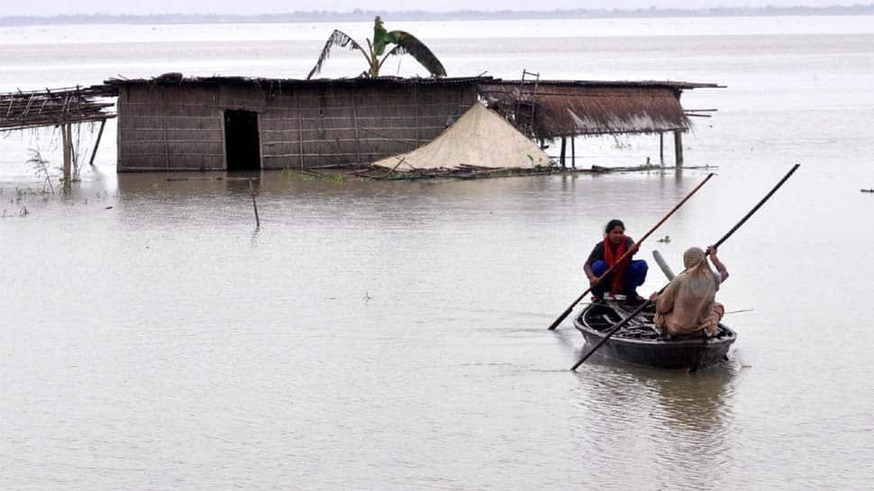 Assam flood situation improves marginally but affects over 19 lakh people, kills 105