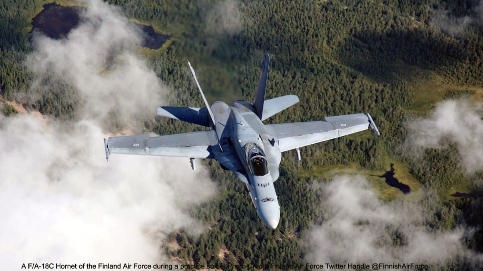Finland&#039;s F/A-18C Hornets intercept Russian Sukhoi Su-27s, Moscow denies Helsinki&#039;s charge of airspace breach
