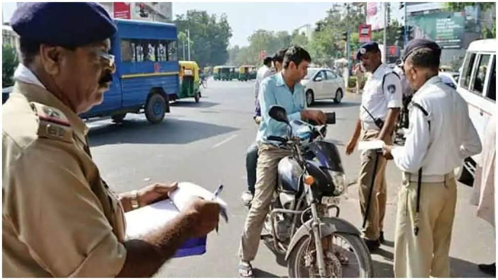 Uttar Pradesh increases challan for traffic violations; two-wheelers without helmet to be fined Rs 1,000