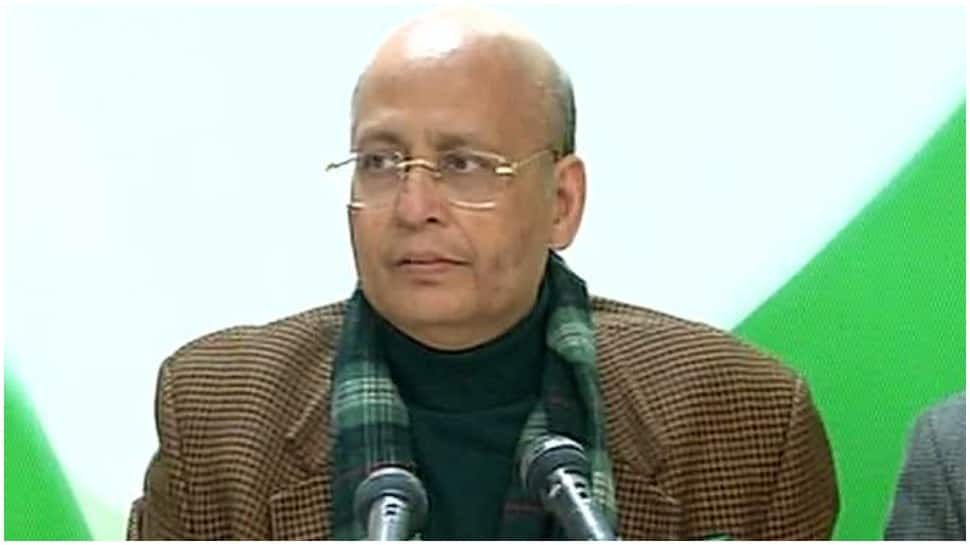 Make China fear India, follow aggressive policy against Beijing, says Abhishek Singhvi